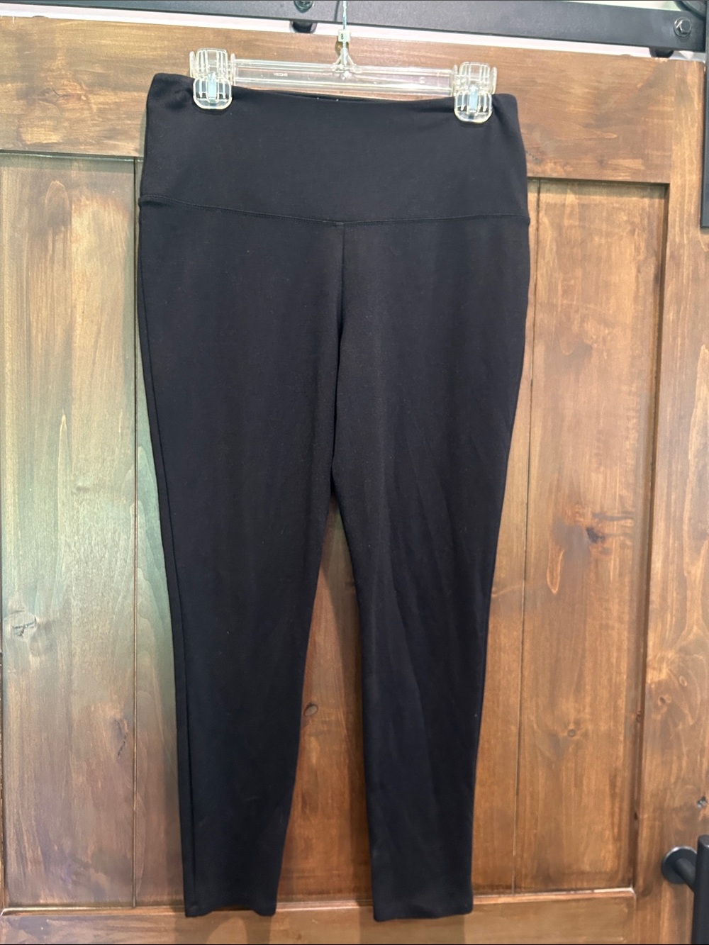 M327 Athena Marie High-Rise Black Stretch Leggings - Size Small